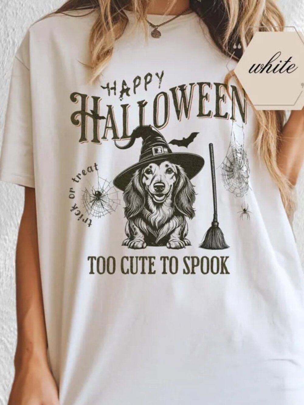 Cute Dog Shirt, Halloween Dog Tee, Gift for Dog Lover - Picture 1 of 4